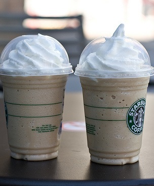 chocolate cream frappuccino