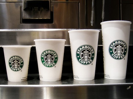 what are the sizes of drinks at starbucks