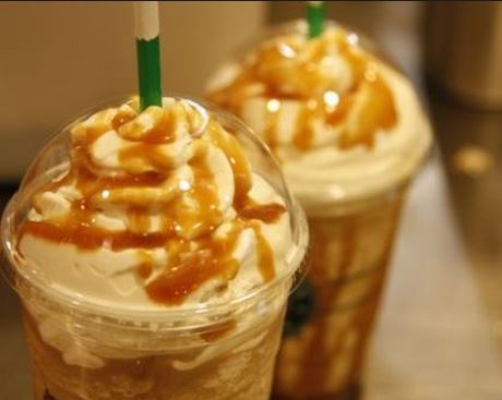 caramel apple frappuccino