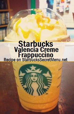 valencia creme frappuccino