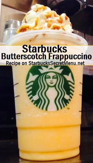 butterscotch frappuccino