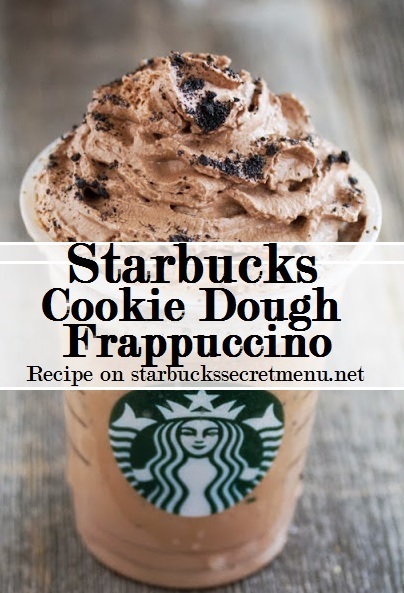 cook dough frappuccino