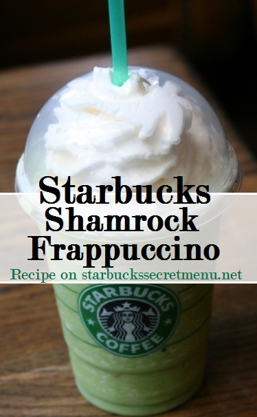 shamrock frappuccino