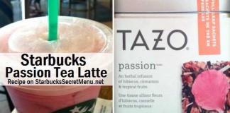 Passion Tea Latte