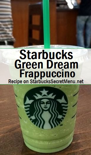 starbucks green dream frappuccino
