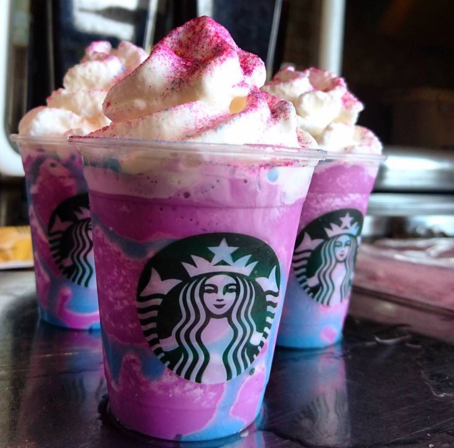 Starbucks Unicorn Frappuccino Official Menu Item Coming April 19th Starbucks Secret Menu