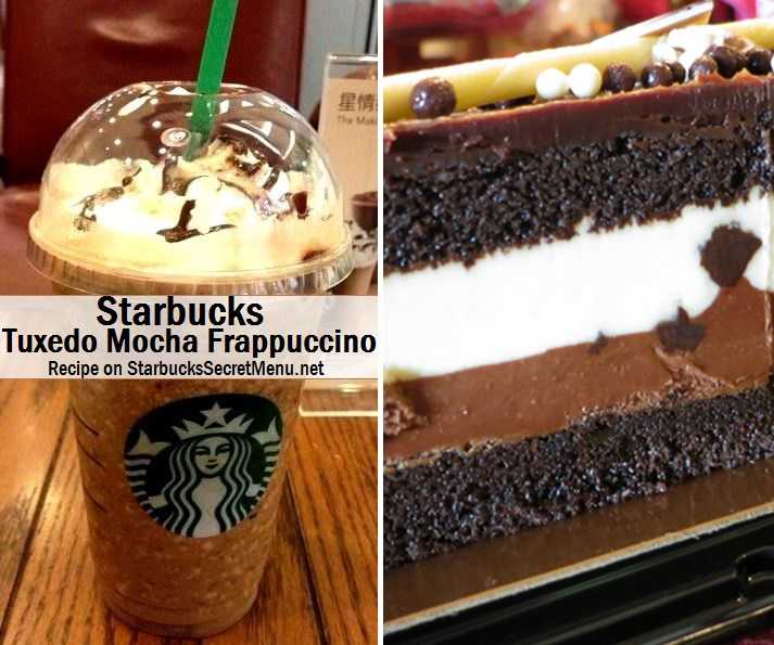 Tuxedo Mocha Frappuccino | Starbucks Secret Menu