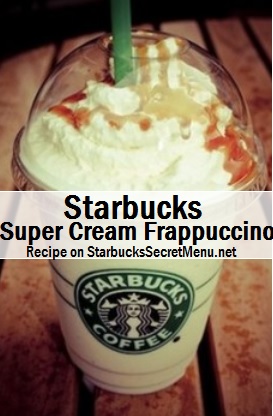super cream frappuccino