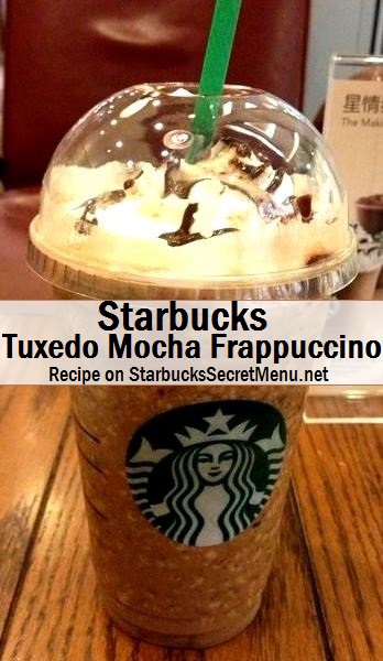 tuxedo mocha frappuccino