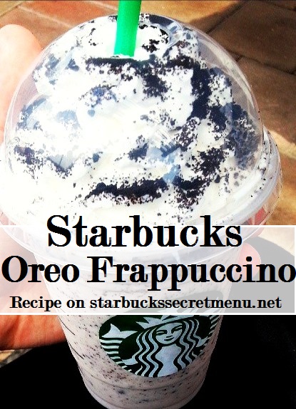 oreo frappuccino