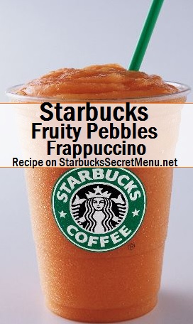 fruity pebbles frappuccino