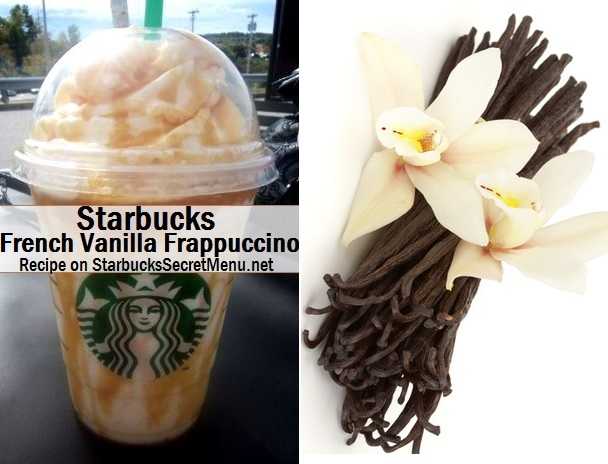 Starbucks Secret Menu: French Vanilla Frappuccino