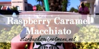 Raspberry Caramel Macchiato