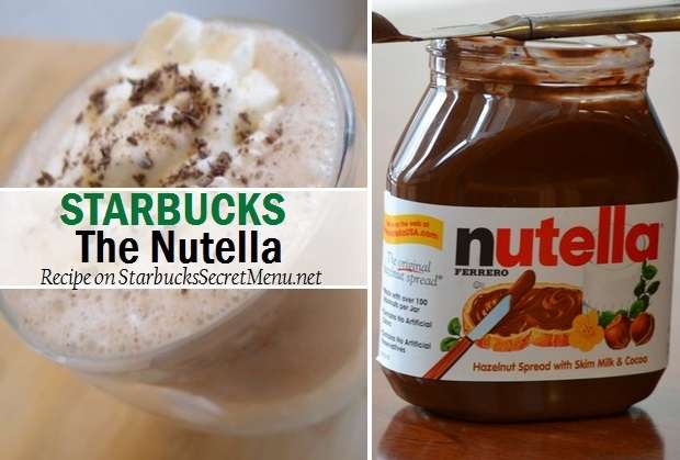 Nutella Frappuccino Starbucks Secret Recipe Besto Blog