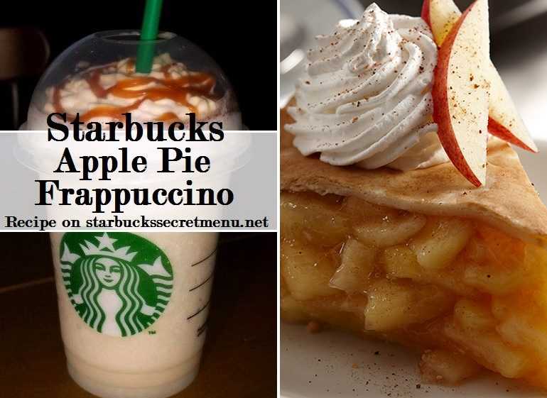 Starbucks Secret Menu: Apple Pie Frappuccino