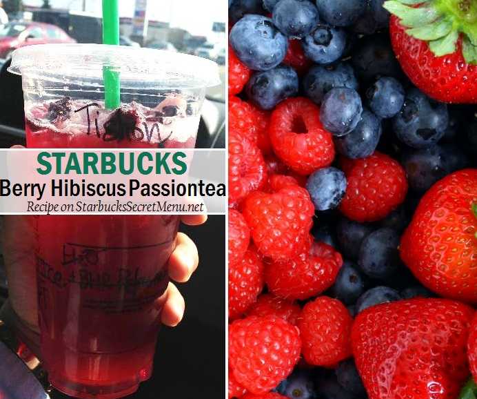 Starbucks Secret Menu: Berry Hibiscus Passion Tea