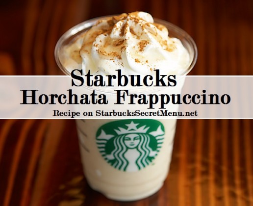Starbucks Horchata Frappuccino | Starbucks Secret Menu