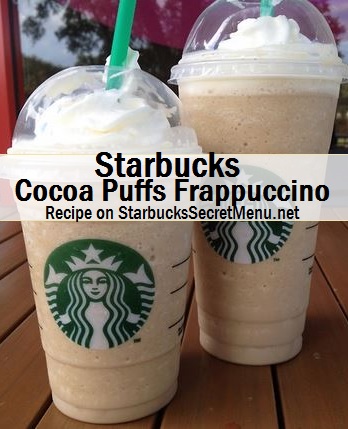 cocoa puffs frappuccino