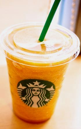 orange creamsicle frappuccino