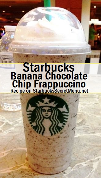 Vanilla bean frap shop with java chips