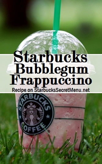 bubblegum frappuccino