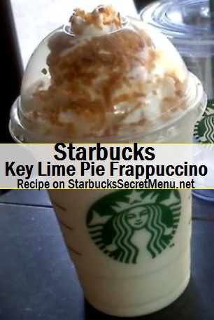 key lime pie frappuccino