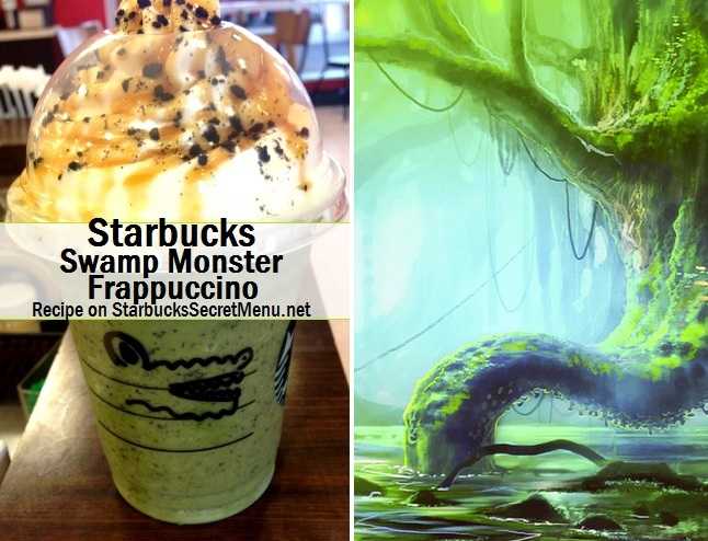 Starbucks Secret Menu: Swamp Monster