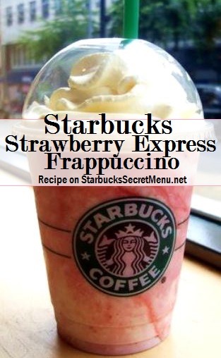 trawberry express frappuccino