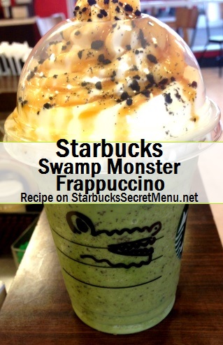 swamp monster frappuccino