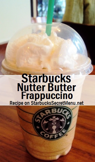 nutter butter frappuccino