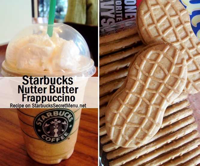 Starbucks Secret Menu: Nutter Butter Frappuccino