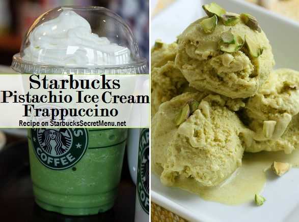 Starbucks Secret Menu: Pistachio Ice Cream Frappuccino