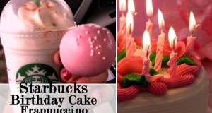 birthday cake frappuccino