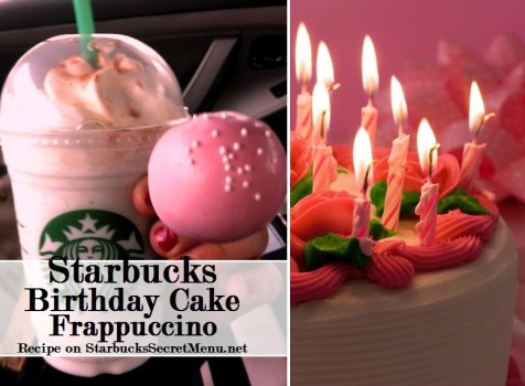 starbucks birthday cake frappuccino