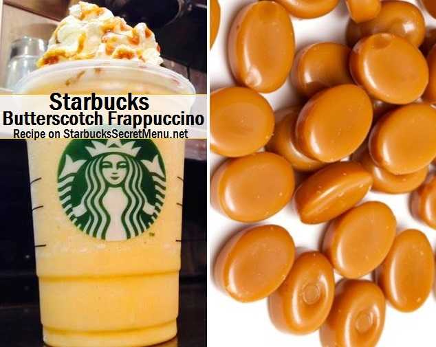 Starbucks Secret Menu: Butterscotch Frappuccino