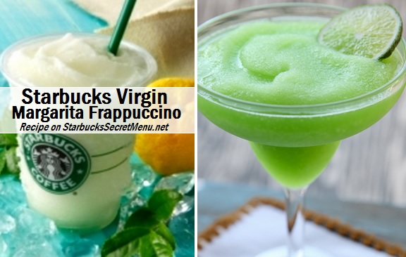 Starbucks Secret Menu: Virgin Margarita Frappuccino