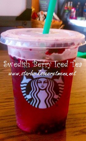 swedish berry iced tea