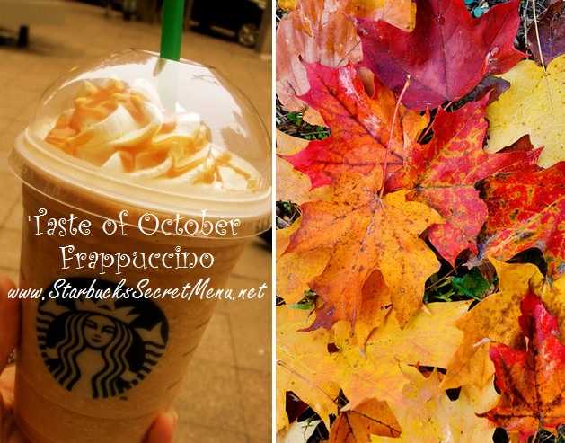 Starbucks Secret Menu: Taste of October Frappuccino