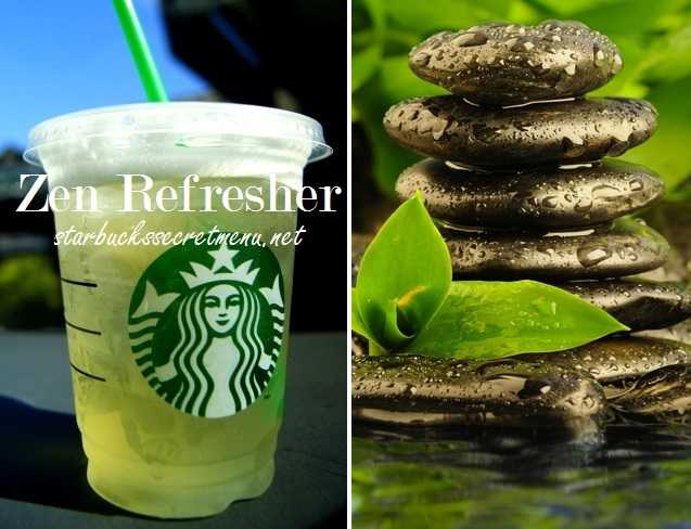 Starbucks Secret Menu: Zen Refresher