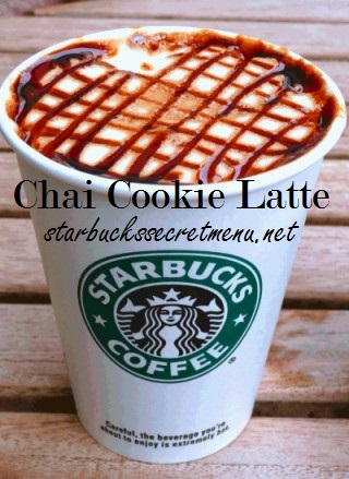 chai cookie latte