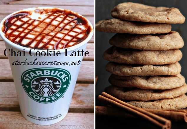 Starbucks Secret Menu: Chai Cookie Latte