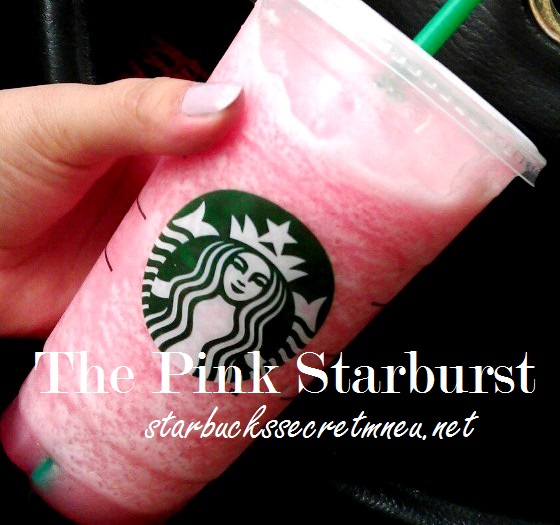 Starbucks The Pink Starburst Frappuccino Starbucks Secret Menu