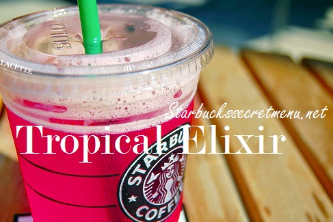 Starbucks Secret Menu Tropical Elixir Starbucks Secret Menu