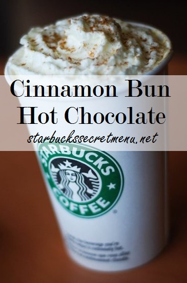 cinnamon bun hot chocolate