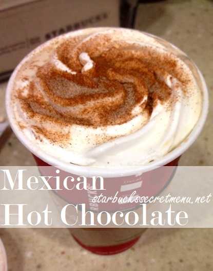 Starbucks Mexican Hot Chocolate | Starbucks Secret Menu