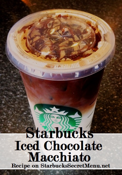 Starbucks Secret Menu: Chocolate Macchiato  Starbucks 