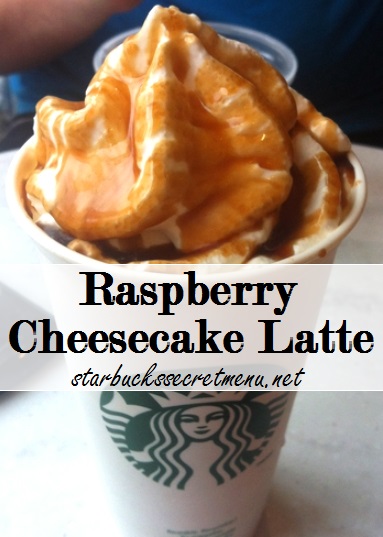 raspberry cheesecake latte