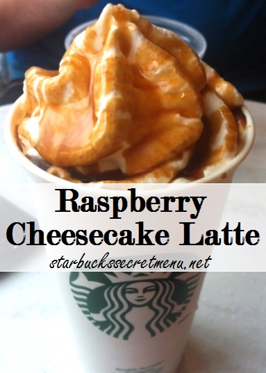 Starbucks Raspberry Cheesecake Latte Starbucks Secret Menu