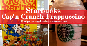 cap'n crunch frappuccino