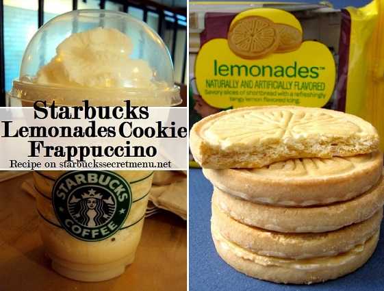 Lemonades Cookie Frappuccino | Starbucks Secret Menu